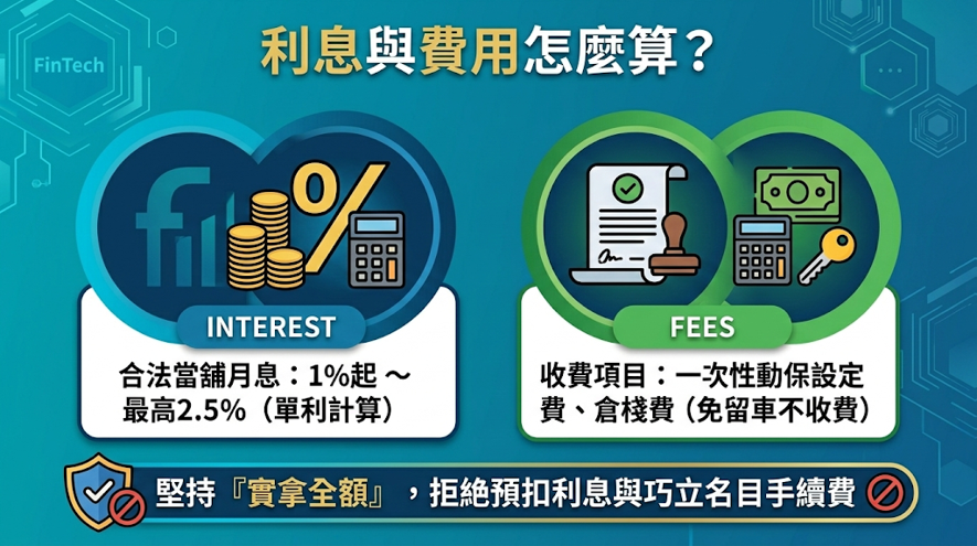 利息與費用怎麼算