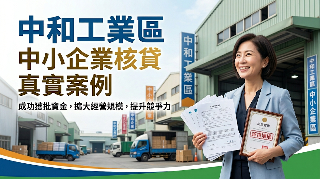 中和工業區中小企業核貸真實案例 透過在地真實的核貸案例與實務審核邏輯,具體解析合法票貼如何以高效、透明的撥款機制,成功化解中和工業區中小企業的短期現金流斷鏈危機。
